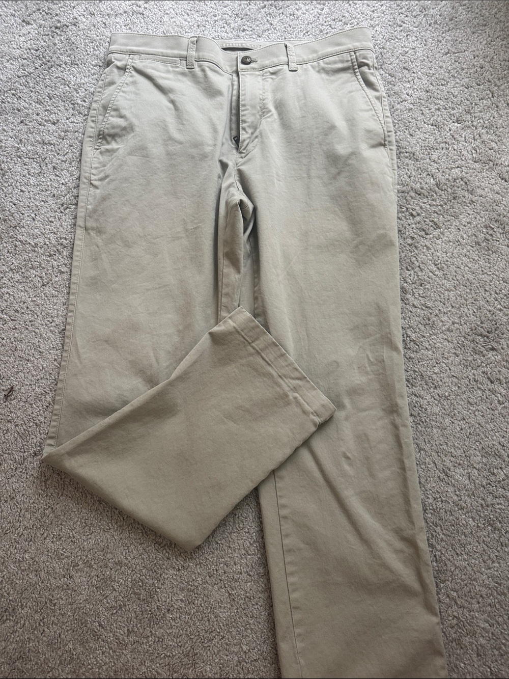 Duck Head Straight Leg Chino Pants in Khaki